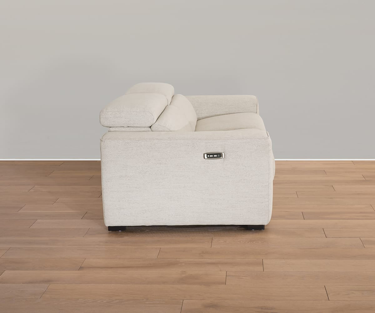 Brix 2-piece Modular Power Loveseat