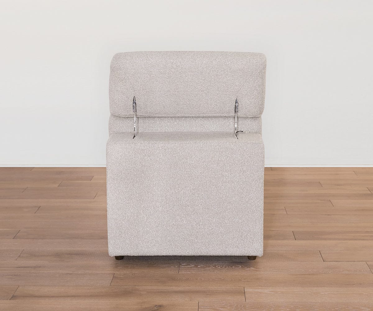 Bomani Modular Armless Chair