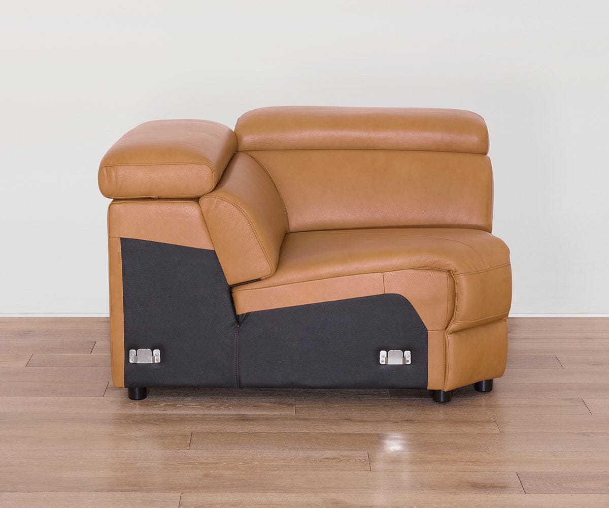 Brix Leather Corner Wedge