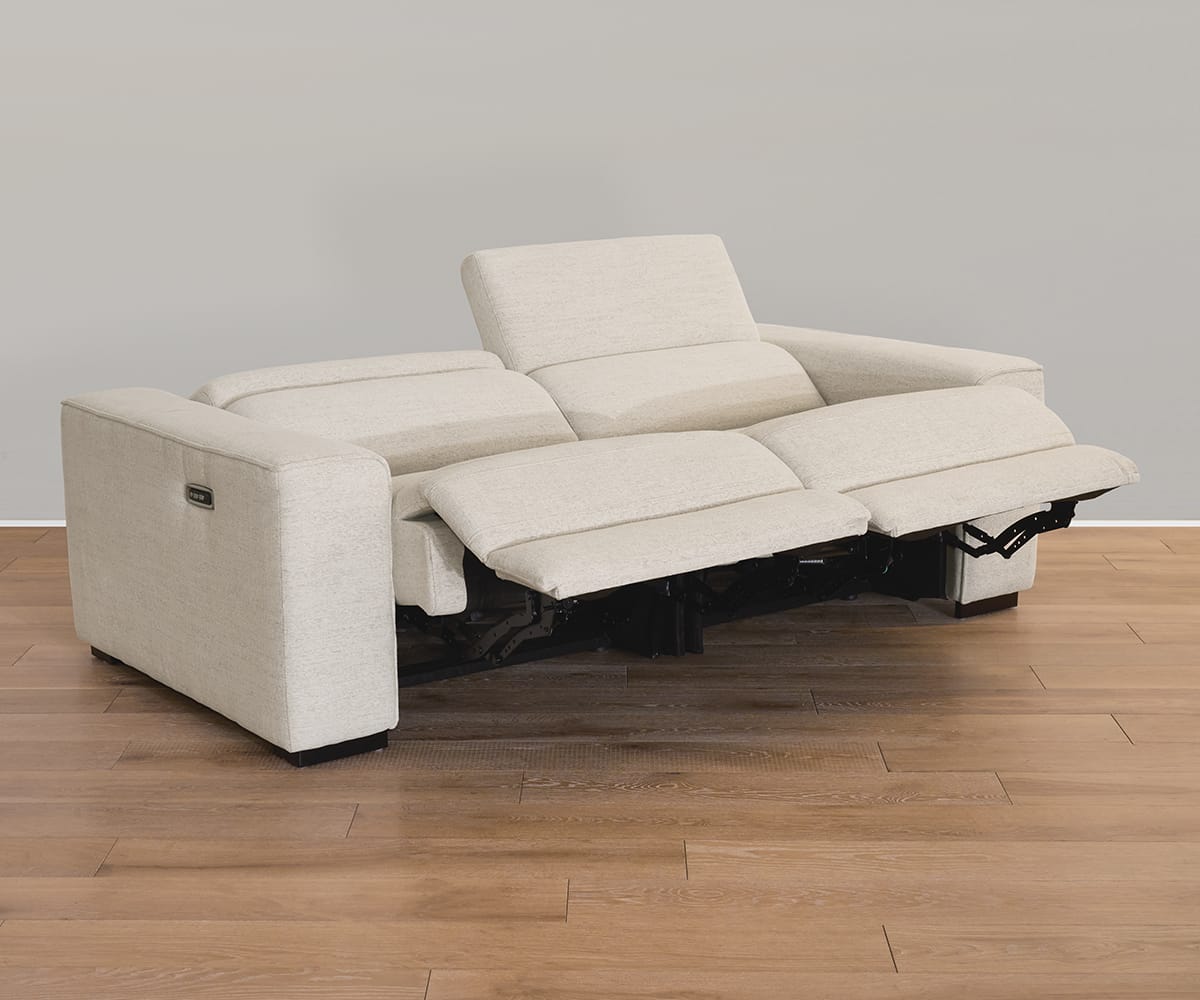 Brix 2-piece Modular Power Loveseat