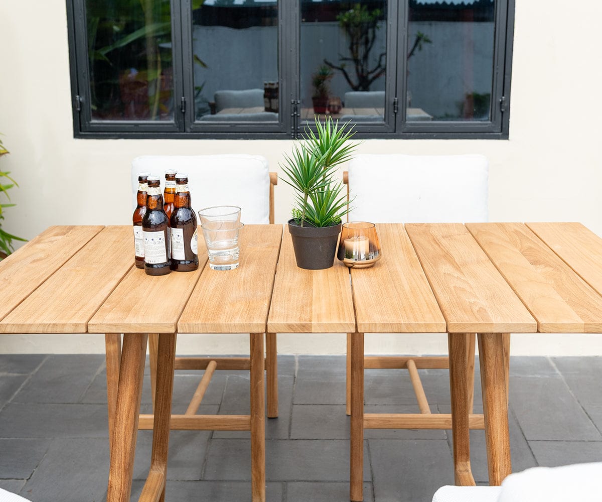 Beck Teak Outdoor Bar Table