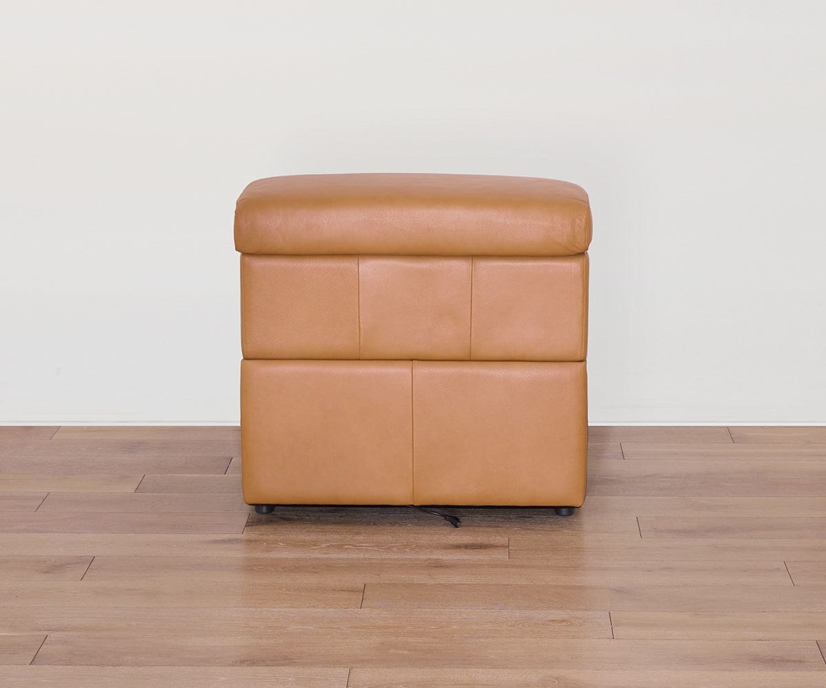 Brix Leather Armless Power Recliner