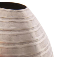 Chisled Champagne Small Vase
