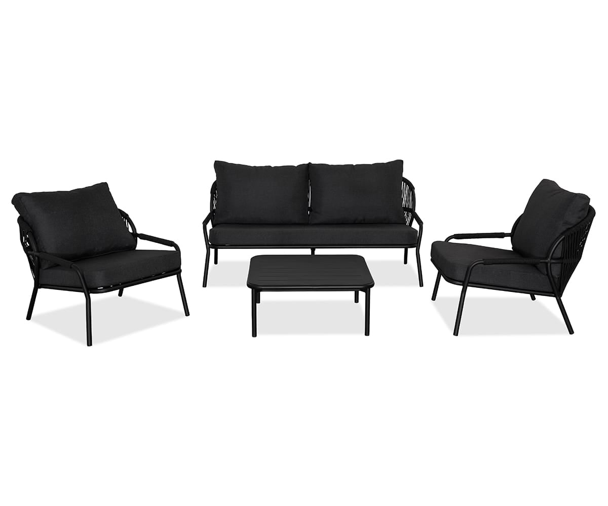 Emyr Outdoor Lounge Set + Protective Covers