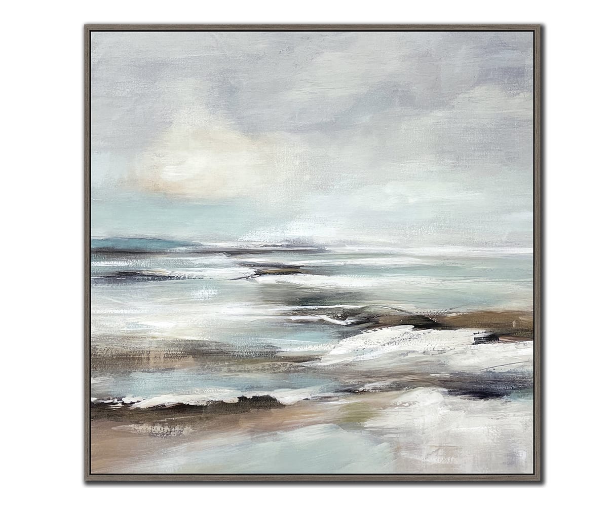 Coastal Veil I & II Wall Art Set