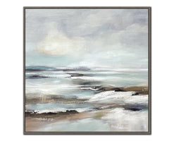 Coastal Veil I & II Wall Art Set