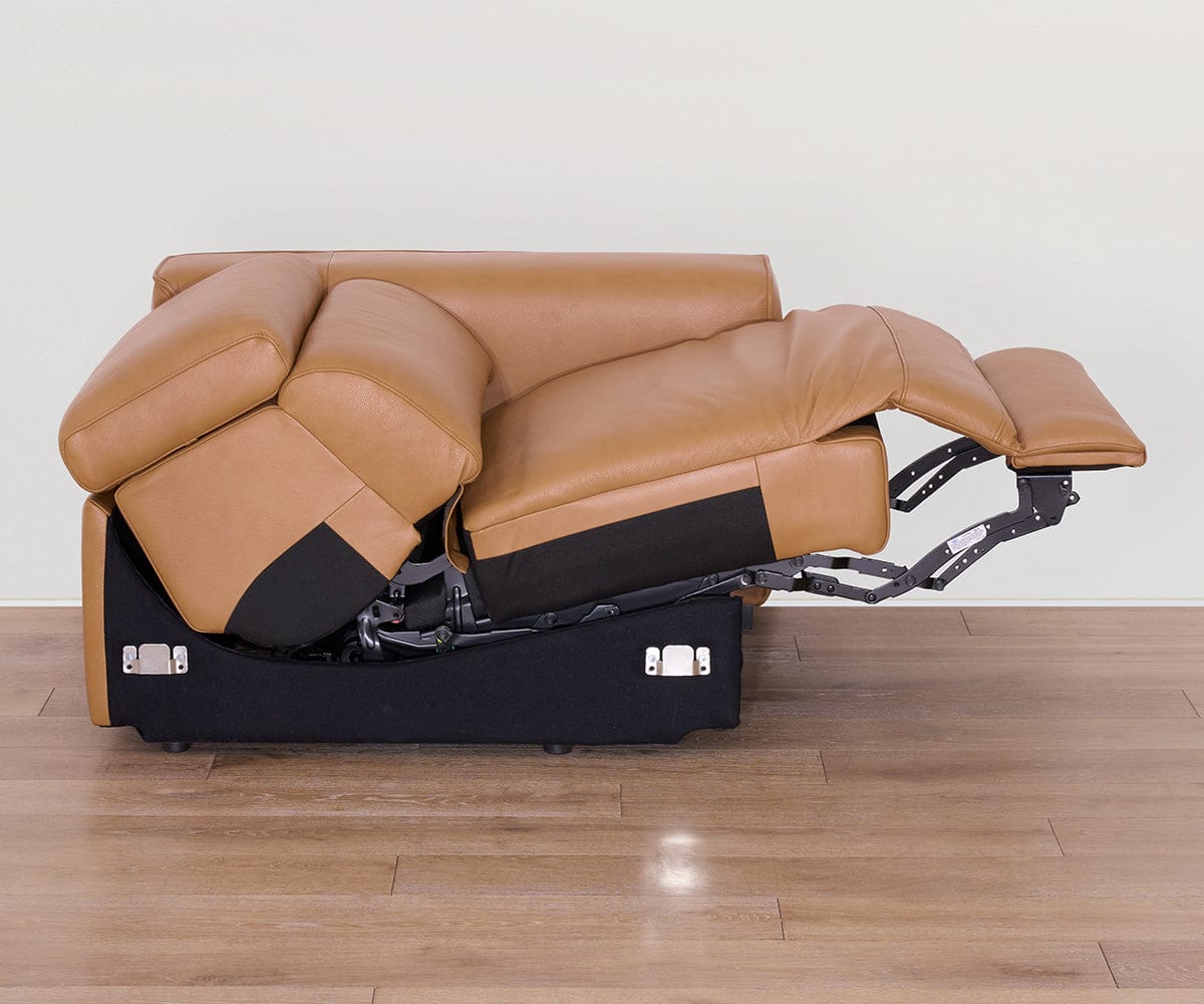 Brix Leather Right-Facing Power Recliner